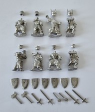WARGAMES WHITE METAL (LEAD) MEDIEVAL KNIGHTS MINIATURES BUNDLE