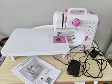Unbranded Lightweight 12 Stitch Sewing bought 4/10/25, ext table, bag included 