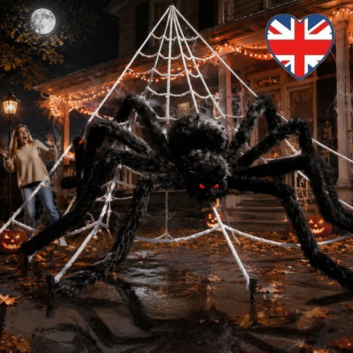 Giant halloween spider 5m - giant, spider,1.5m