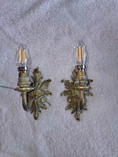 Pair vintage brass - vintage,