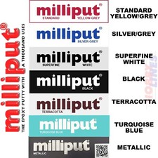 MILLIPUT EPOXY PUTTY Full Range 2part DIY Craft Sculpt Model Hobby Filler Repair