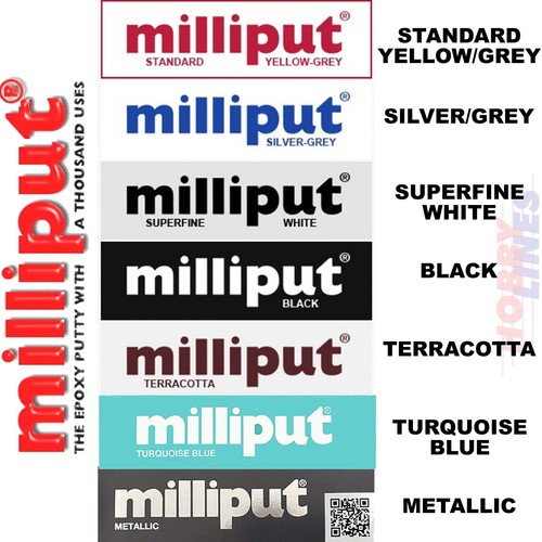 Milliput epoxy putty full - putty,