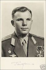 Yuri Gagarin signed photo print