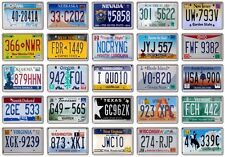 FRIDGE MAGNET - License Plates