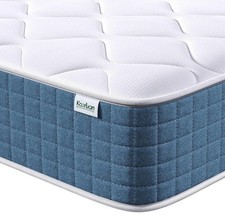 Small Double Breathable Memory Foam Mattress Pocket Sprung Hybrid