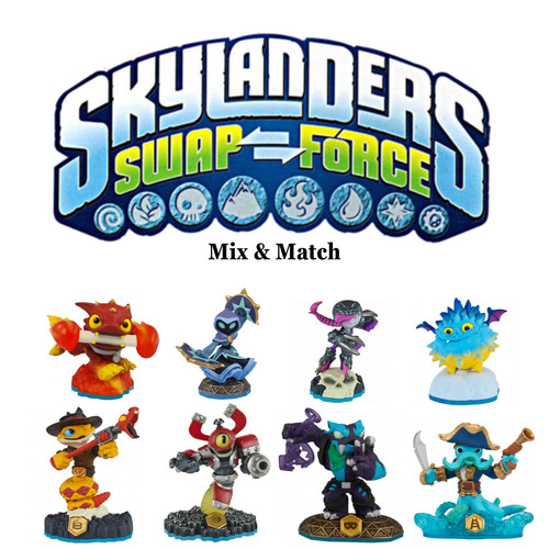 Skylanders swap force figures - swap,