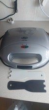 Breville TR46 Easy Clean Sandwich Toaster – Silver, Good Working Order