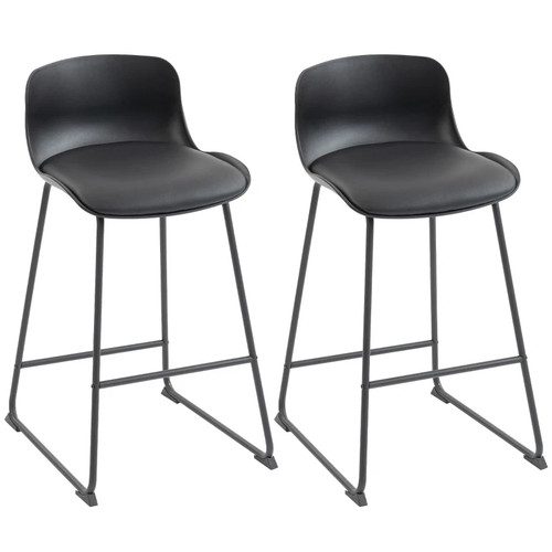 Modern bar stools set - modern, pu