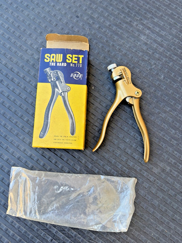 Vintage hard saw set 770 - hard, no.