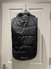 Quinny Push Chair Cosy Toes Foot Muff Black Excellent Condition