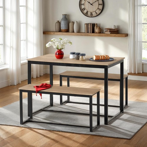 Lincoln dining bench set - lincoln,