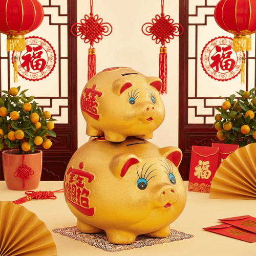 Ceramic piggy bank - ceramic,