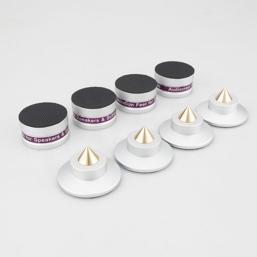 4set aluminum alloy hifi audio - aluminum,