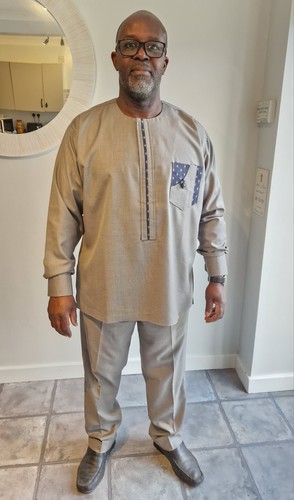 African kaftan ash mens - mens, suit