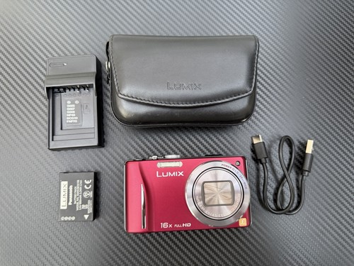 Panasonic lumix dmc tz20 - panasonic, red