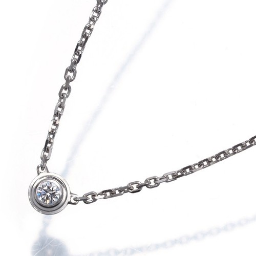Auth cartier necklace diamond - cartier,
