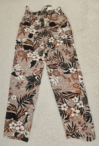 Primark womens floral trousers - womens,