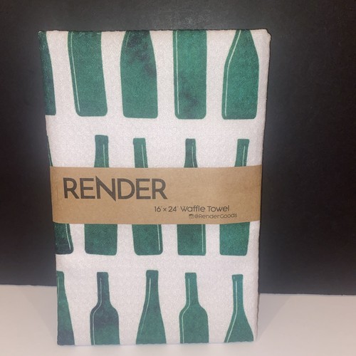 New render waffle towel - render,
