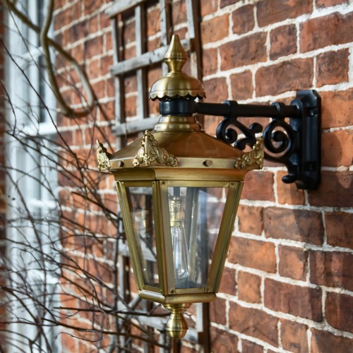Victorian antique brass wall - victorian,