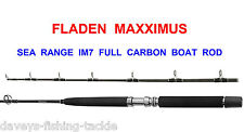 BIG GAME FLADEN MAXXIMUS SEA RANGE IM7 FULL CARBON 30lb BOAT ROD 2pc SEA FISHING