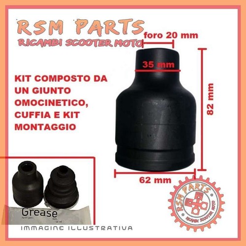 Kit joint axle gearbox side - kit,