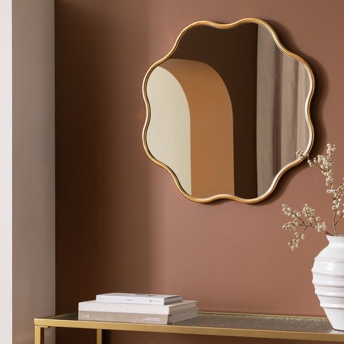 Habitat gold coloured - gold, wavy
