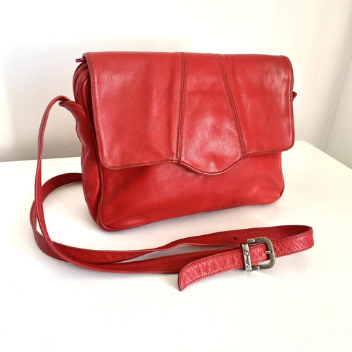 Enny medium crossbody bag - bag, red