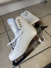 Graf 500 White Ice Figure Skates UK5 EU38 Only Worn a Few Times