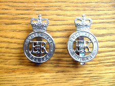 2 X HUMBERSIDE POLICE BADGES