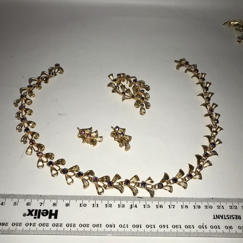 Gold iridescent crystal - &,