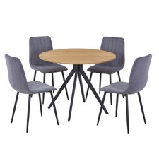 Aspen Light-Oak Effect Round