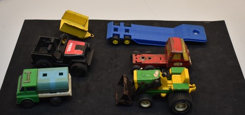 Vintage metal tonka toys lot - tonka,