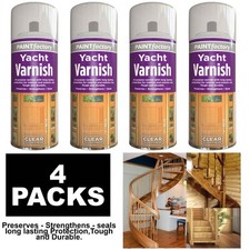 4X Clear Yacht Varnish Spray