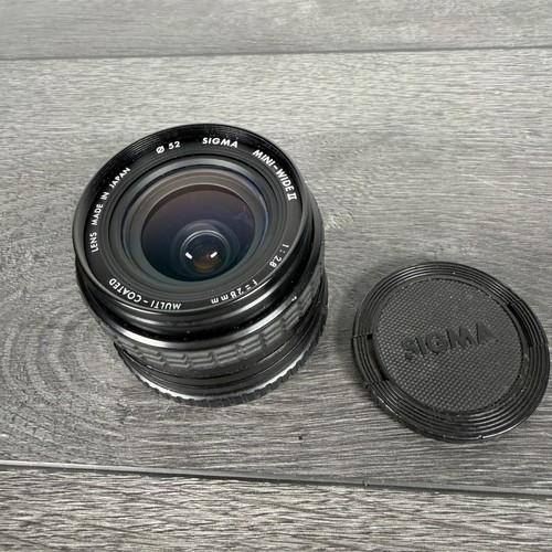 Sigma mini wide 28mm - sigma, f/2.8