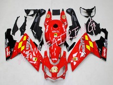 Red Black ABS Injection Mold Bodywork Fairing Kit for Aprilia RS125 2006-2010