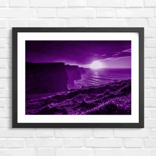 Dramatic irish coast cliffs - dramatic,