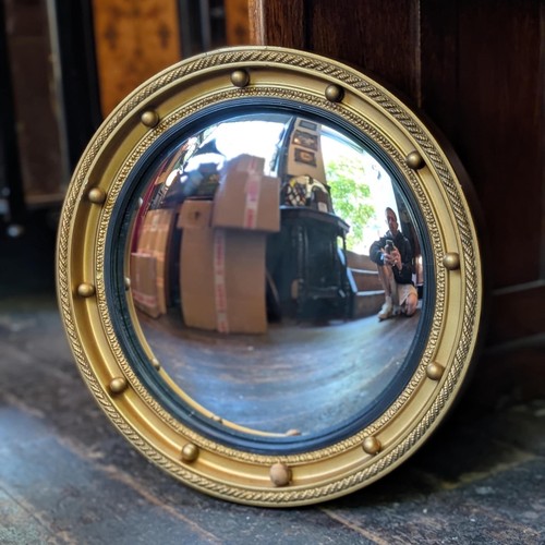 Antique convex bullseye - convex,