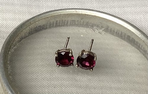 Sterling silver rhodolite - sterling,