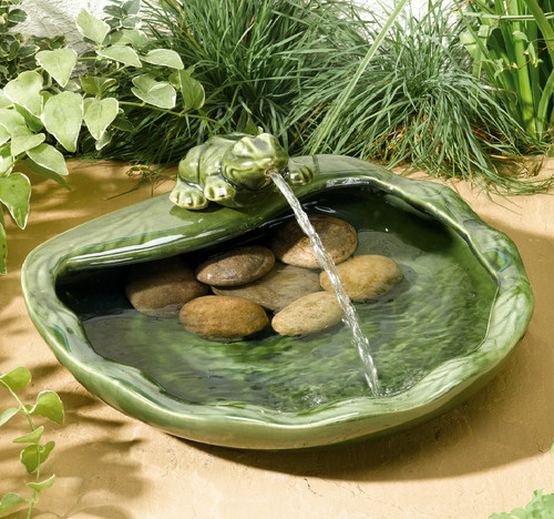 Solar powered water feature - solar,