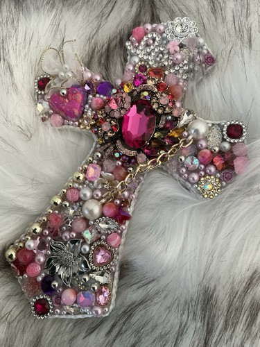 Beautiful jewelled cross - jewelled, cross.