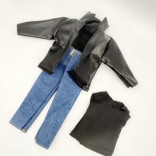Scale leather jacket - 1/6, with