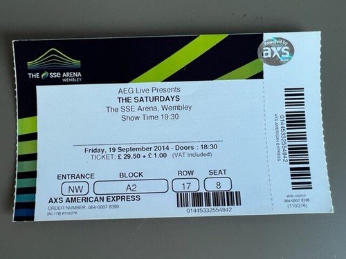 The saturdays london - saturdays,