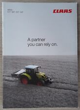 Claas Ares Tractor Range Brochure 2006 - 547  557  567  577