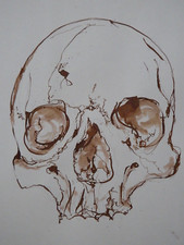 Brown Ink Mapping Pen Gothic