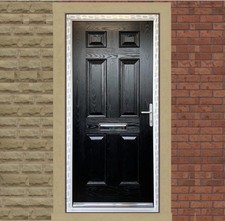 BRAND NEW COMPOSITE DOOR BLACK