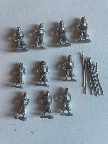 White metal fantasy elves - 10,