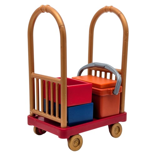 Playmobil luggage trolley for