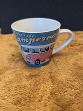 MARTIN WISCOMBE ART- CLASSIC CAMPERVAN COFFEE MUG CUP - ECP DESIGN 