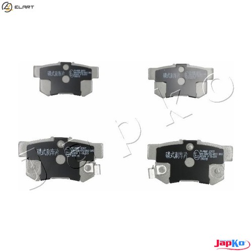 Brake pad set - pad,