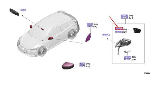 Nissan leaf ze1 mk2 front - leaf,